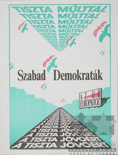 THM-PLA-2017.1.68a - SZDSZ election flyer, 1990