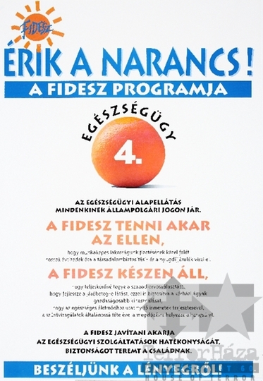 THM-PLA-2019.1.3.3 - Fidesz election poster, 1990