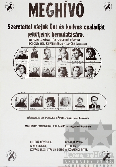 THM-PLA-2019.2.30 - SZDSZ election poster, 1990