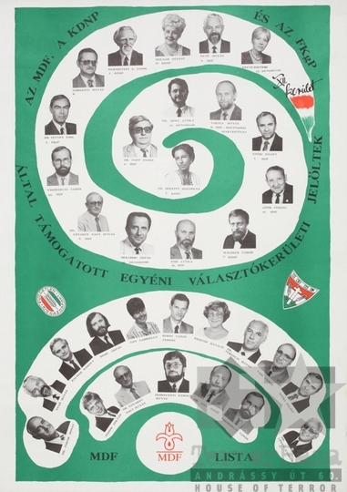 THM-PLA-2019.6.7 - MDF election poster, 1990